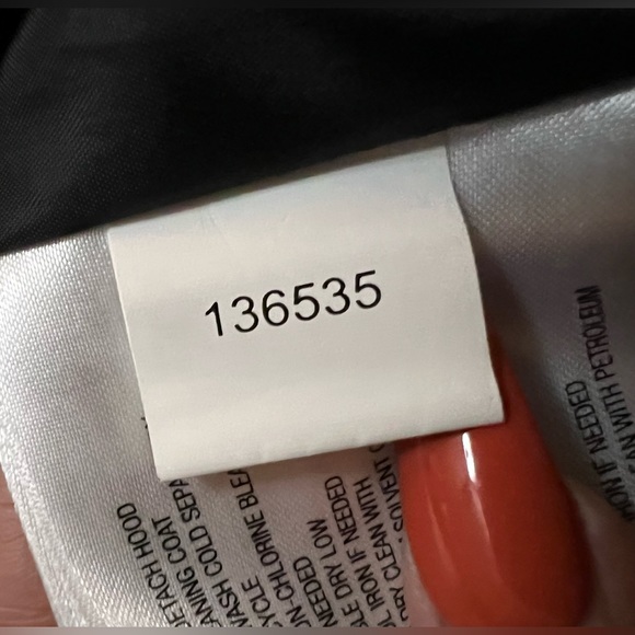 Michael Kors Womens Down Puffer Coat, Black w/leopard Print Size 2XL RN 79675 - Picture 11 of 15